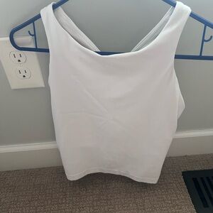 Athleta Conscious Crop white Tank Top